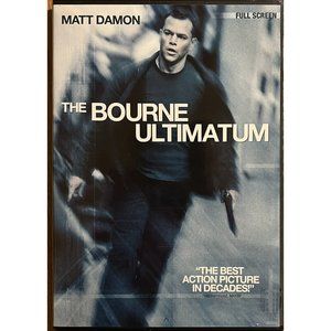 The Bourne Ultimatum (DVD, 2007, Full Screen) Matt Damon